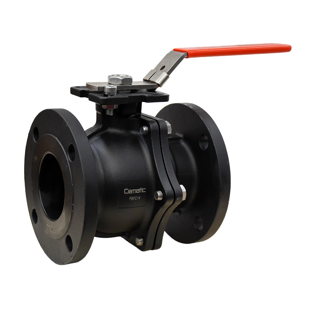 Ball Valve Carbon Steel ANSI 150 flange CEMATIC Cematic