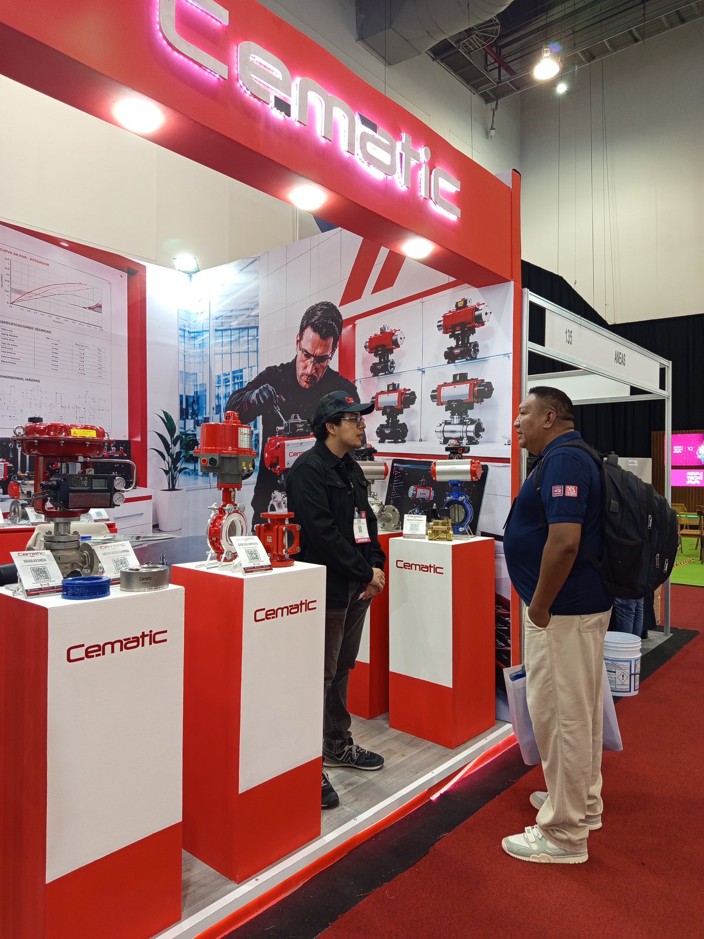 Cematic en Aquatech México 2026 | Válvulas y Automatización