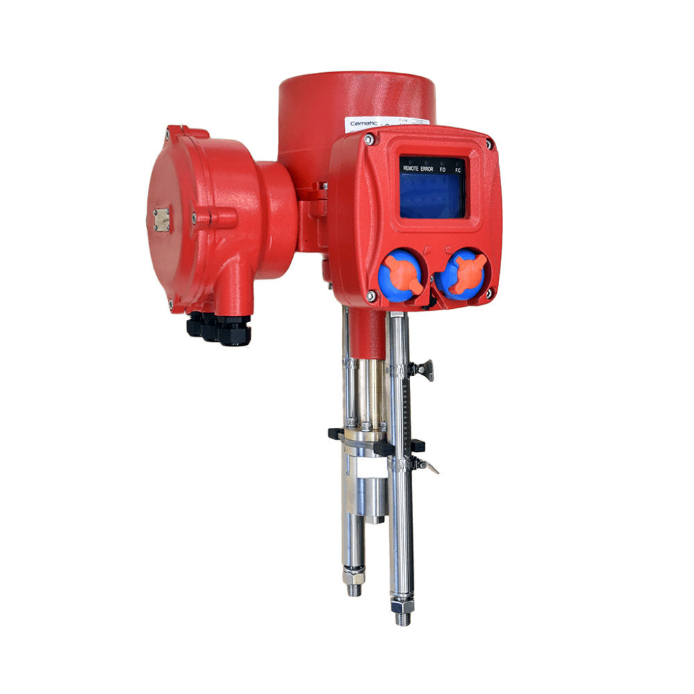 Actuadores lineales eléctricos para válvulas de control posicionamiento preciso – Cematic®