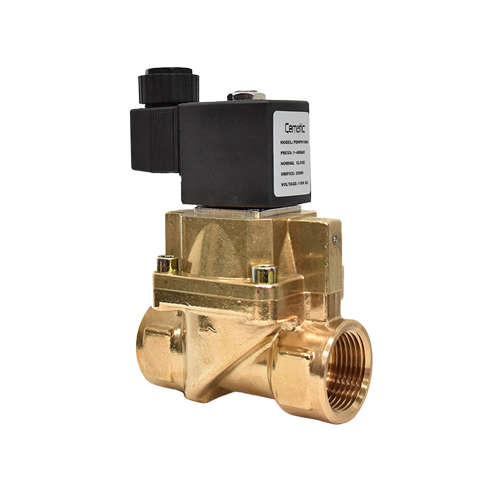 válvula solenoide para alta presión