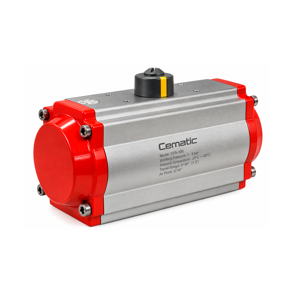 Double Acting Pneumatic Actuator for Valve