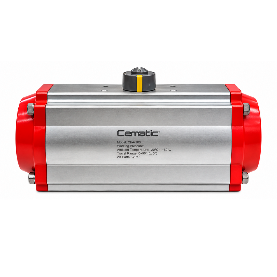 Single Action Pneumatic Actuator for Valve