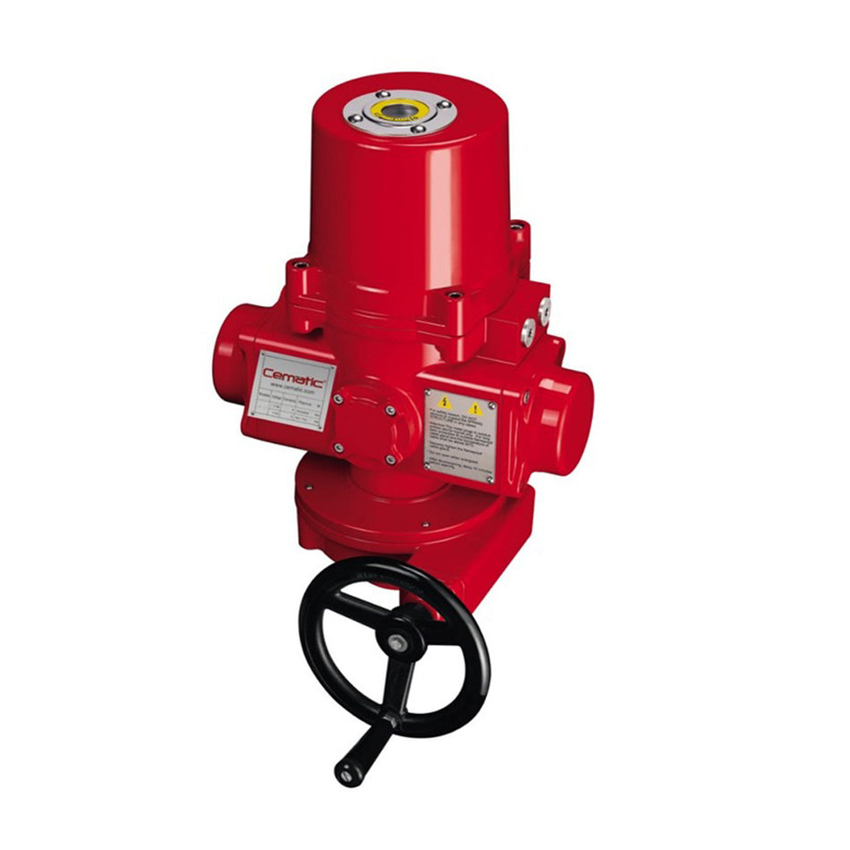 Actuador eléctrico cierre a falla por resorte Cematic