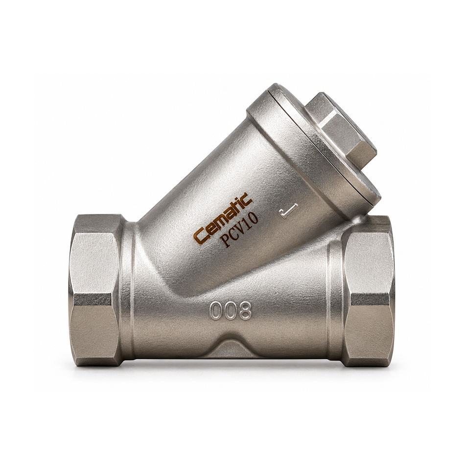 Filtro en Y Acero Inoxidable 316 | Rosca NPT | 800 psi | Strainer