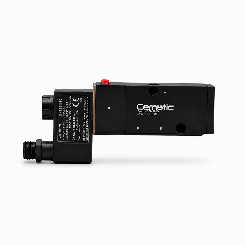 Válvula Direccional 3/2 NAMUR Ex-Proof Aluminio | 24V / 110V