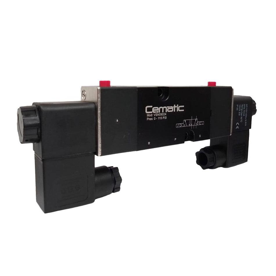 Válvula Direccional 5/2 Doble Solenoide