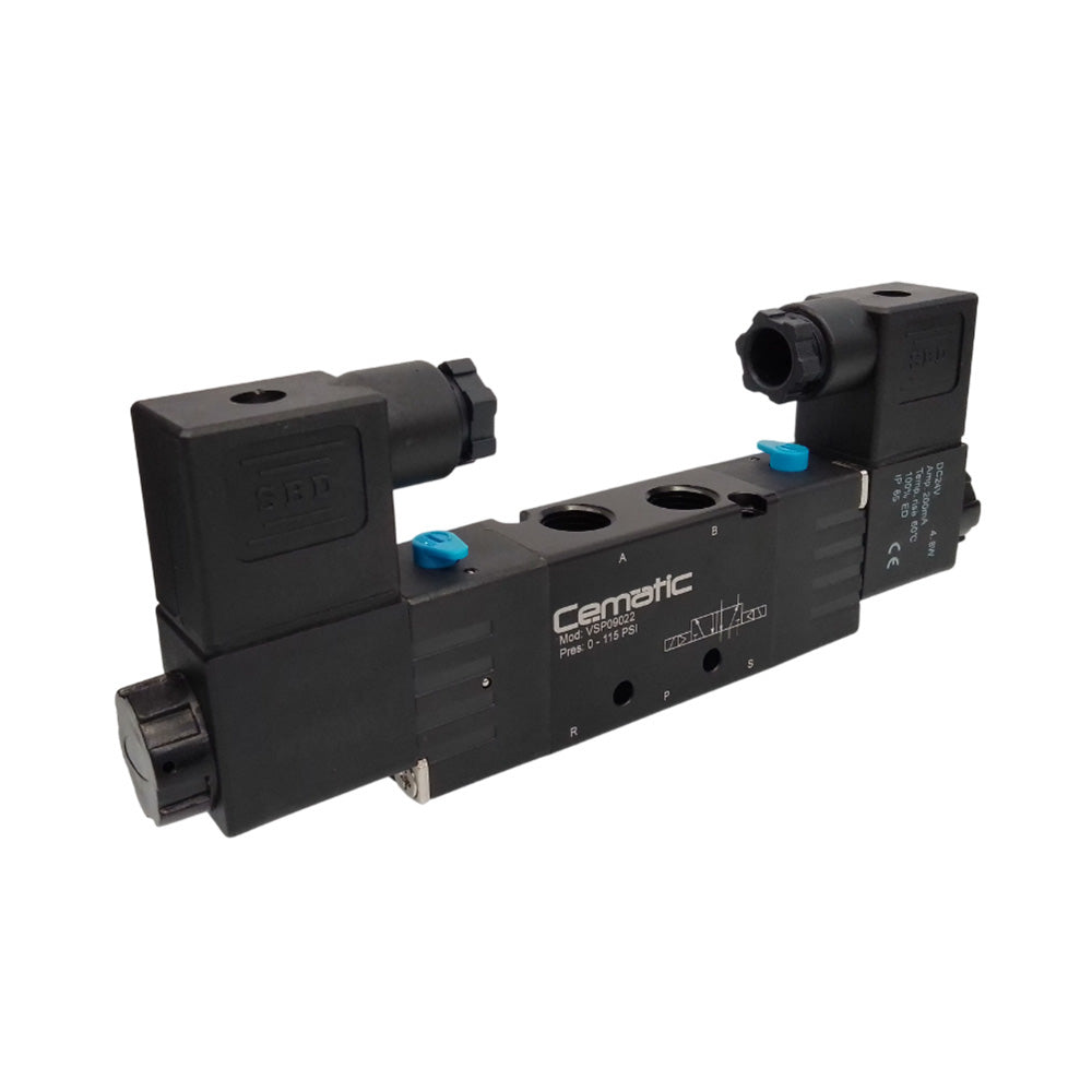 válvula-direccional-5/2-doble-solenoide-cematic