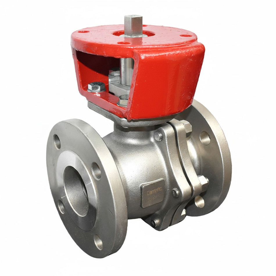 válvula de bola asiento metálico SS316 sello duro ANSI 150 Cematic