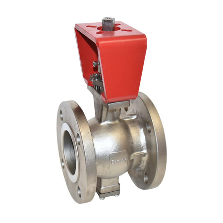 válvula de bola segmentada SS316 Cematic