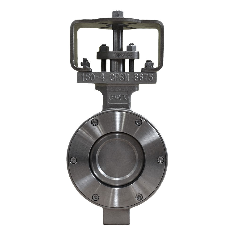 válvula mariposa SS316 asiento TFM1600 Cematic