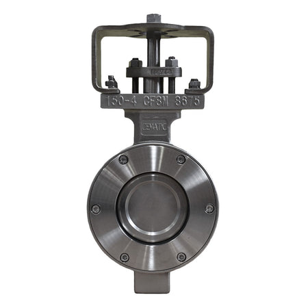 válvula mariposa SS316 asiento TFM1600 Cematic