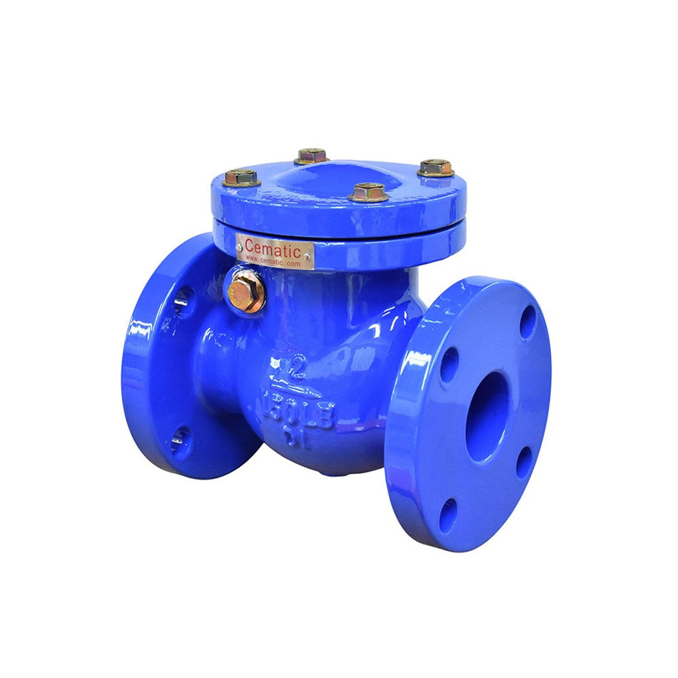 Válvula Check de Columpio Cuerpo Hierro Dúctil Bridas 150LB