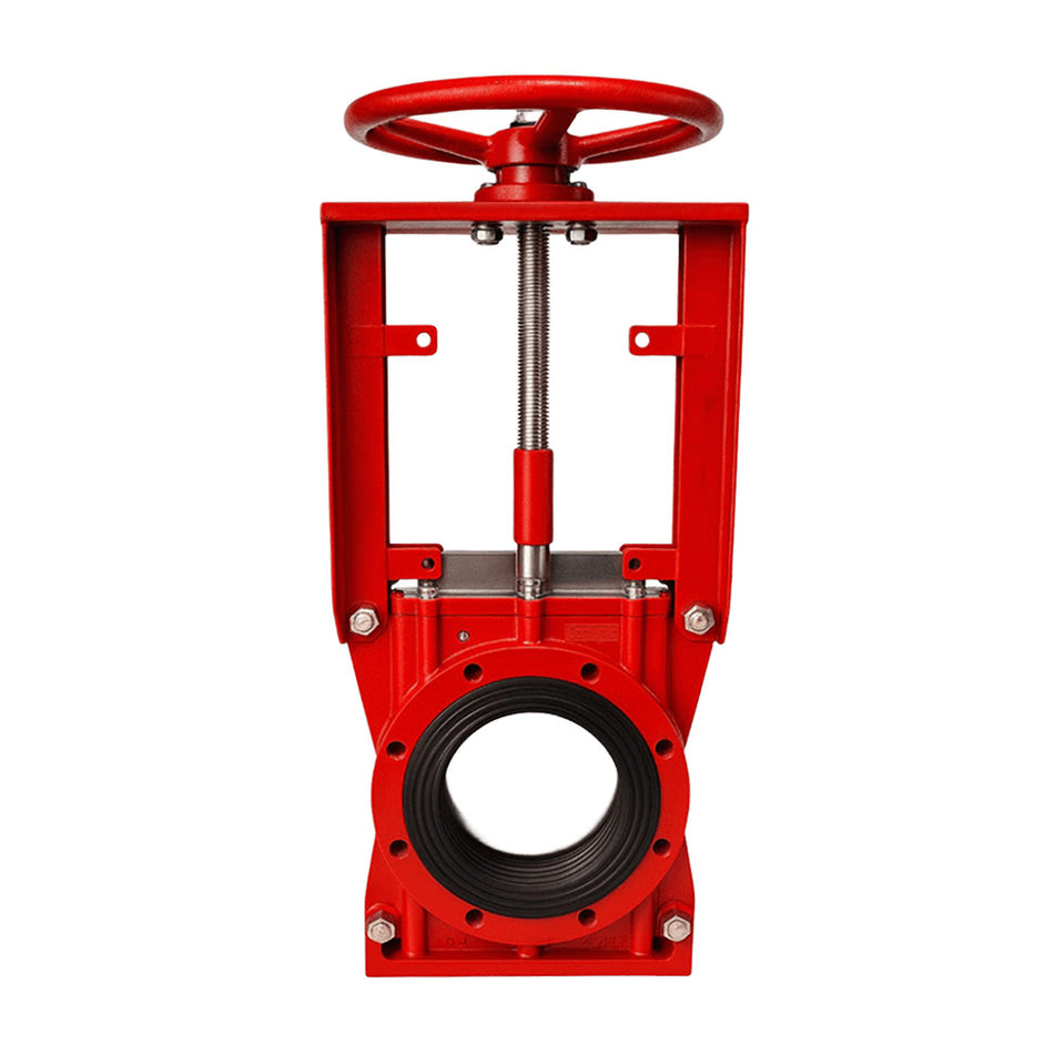 Válvula de Cuchilla Cuerpo WCB Asiento EPDM Bridas 150LB