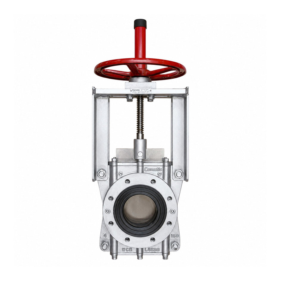 WCB Knife Gate Valve | EPDM Seat | Bidirectional | Manual | 2" to 12"