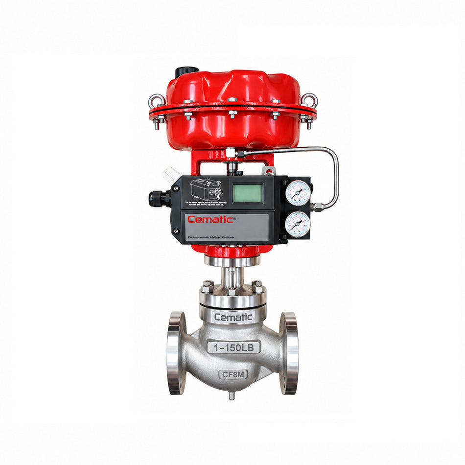 Control Valve Stainless Steel 316 ANSI 150 Flange