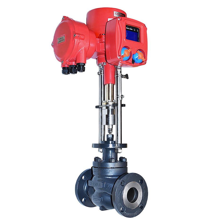 Válvula de Control Eléctrica Lineal para Regulación de Caudal