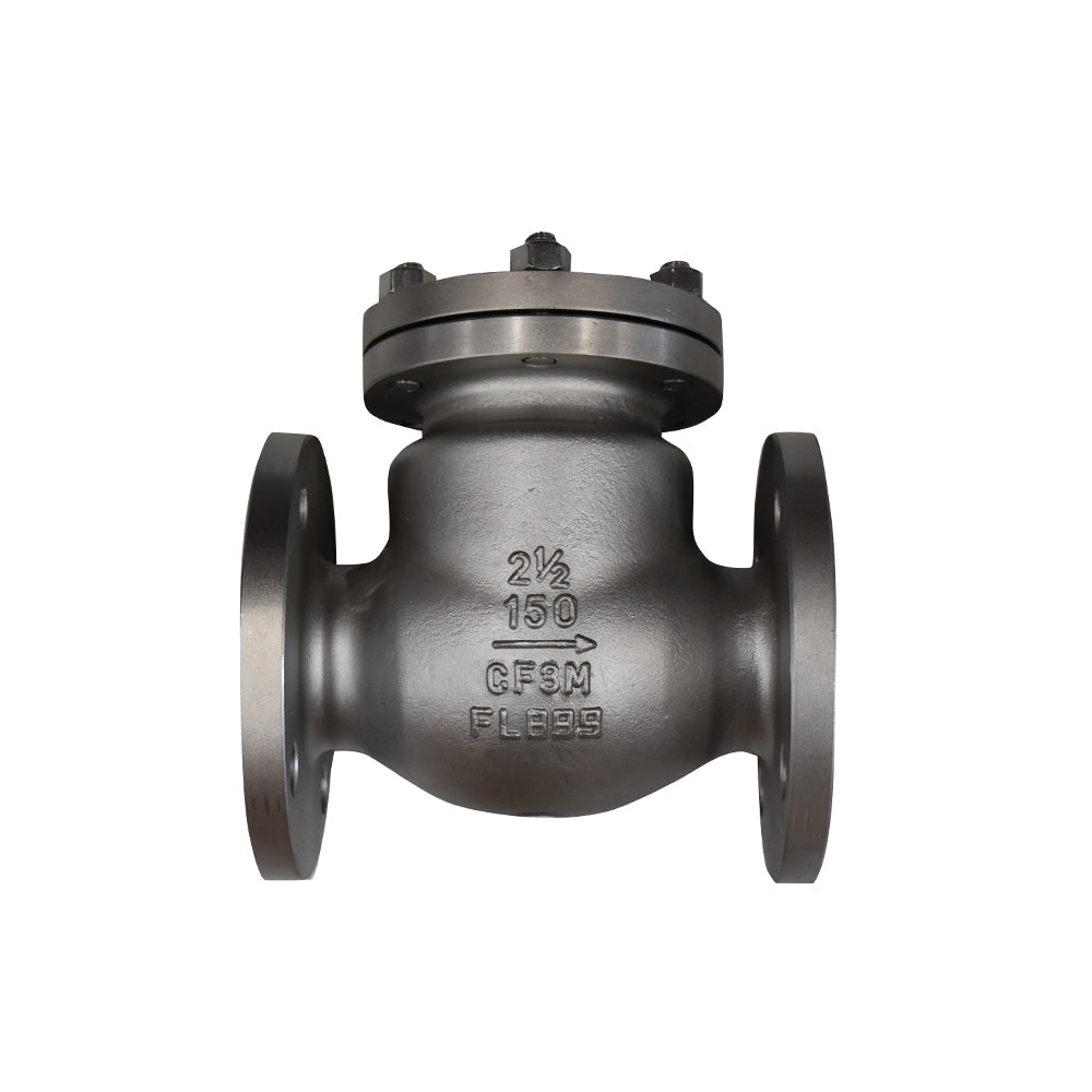 válvula check columpio ANSI 150 acero inoxidable 316L Cematic