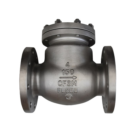 válvula check columpio brida ANSI 150 316L Cematic