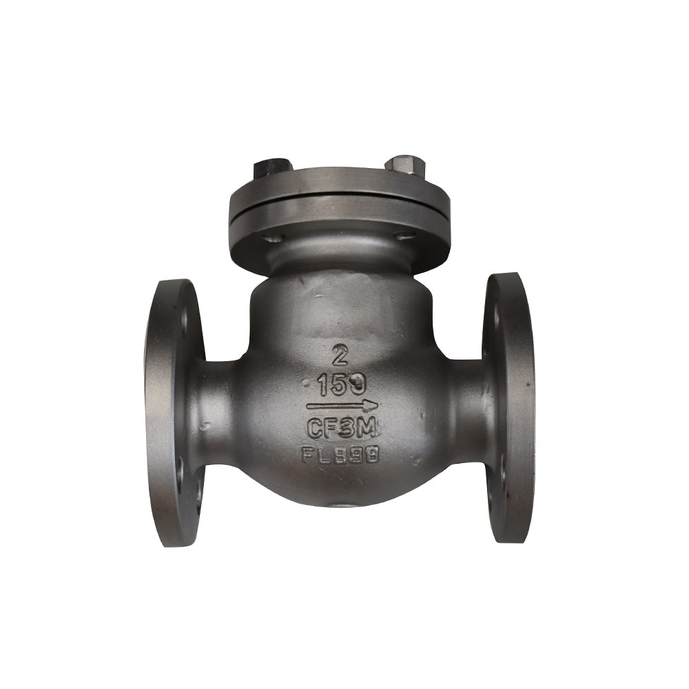 válvula check columpio brida ANSI 150 SS316L Cematic
