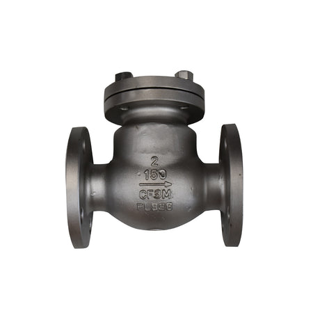 válvula check columpio brida ANSI 150 SS316L Cematic