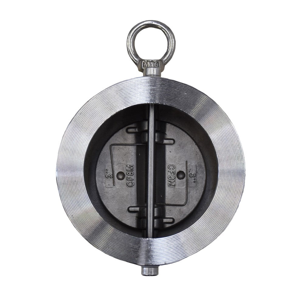 válvula check doble plato wafer acero inoxidable 316 Cematic