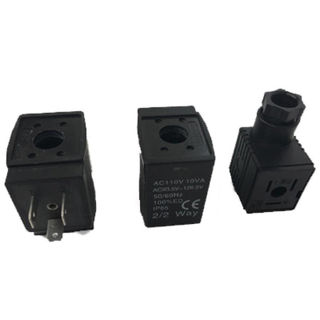 bobina para válvula solenoide 22mm clase B H 24VDC 110VAC 220VAC cuerpo plástico – Cematic®