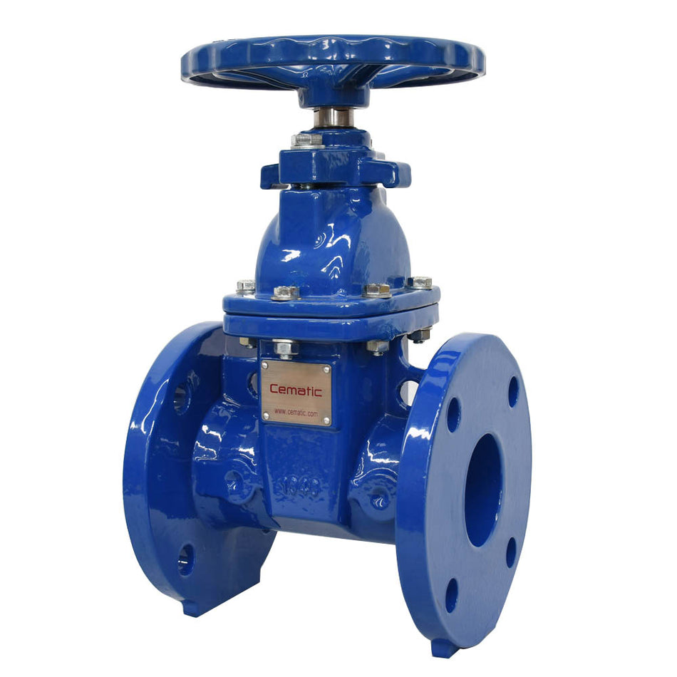 Válvula de compuerta brida ANSI 150 cuerpo hierro GGG50 sello EPDM – Cematic