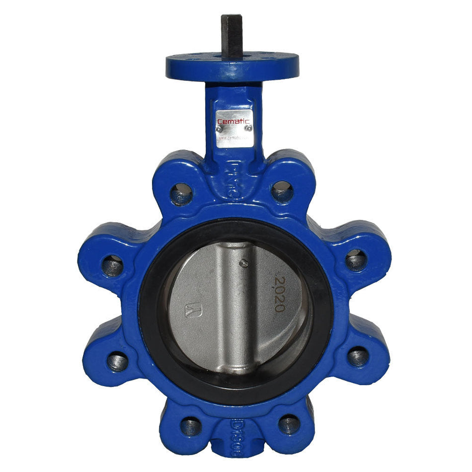 válvula de mariposa tipo lug DIN Cematic